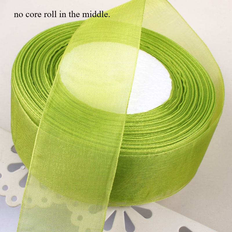 TEMU Ruban en d' vert gazon de 4 cm avec nœuds, 7 mètres de long, pour nœuds à faire soi-même, accessoires pour cheveux, florales, emballage de