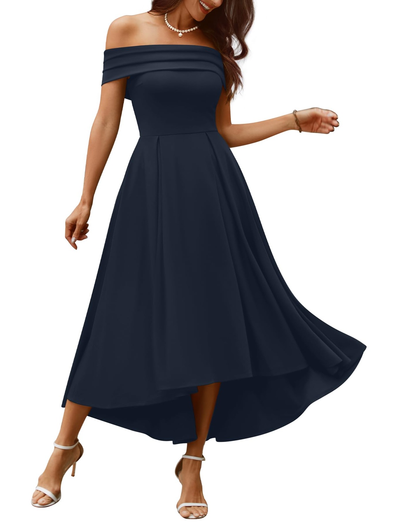 sachin and babi light blue dress Plus Size Short Sleeves High low Double V-Neck Bodycon Fishtail Formal  Evening Dress main image 0