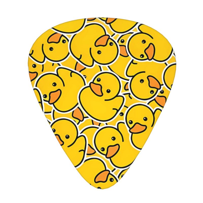 TEMU 18pcs Set, Fun Themed Music Single-sided Printed Guitar Pick Set Guitar Picks Musical Additions Single-sided Printing - Suitable For Acoustic