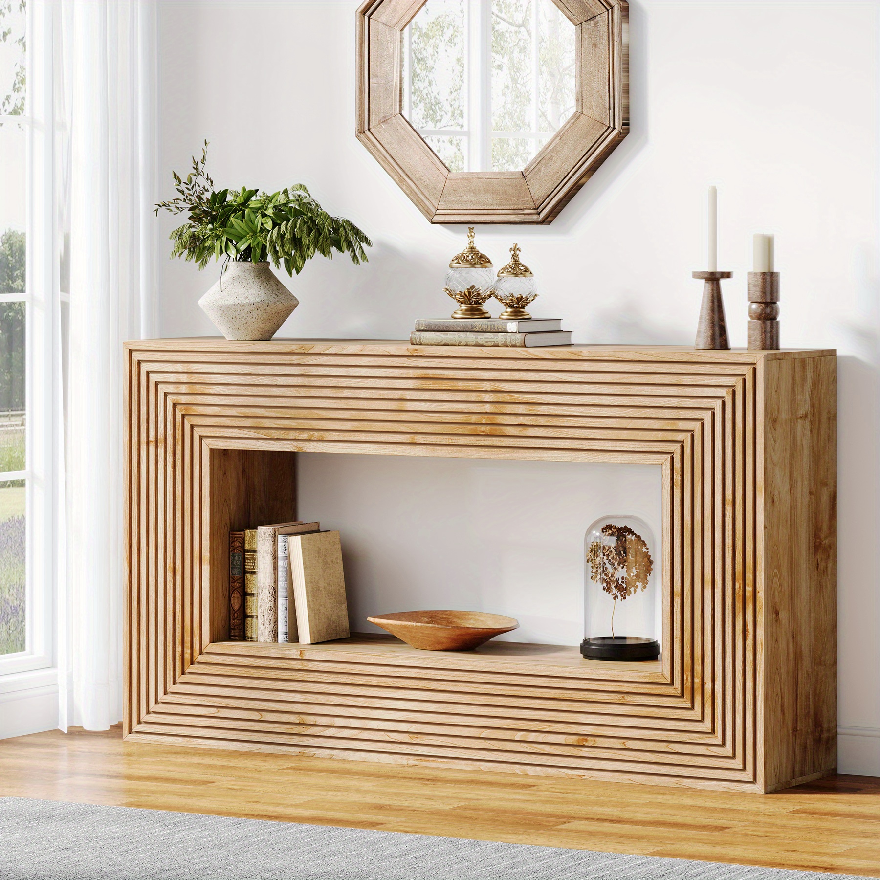 table console 59 pouces table longue salon - Temu France