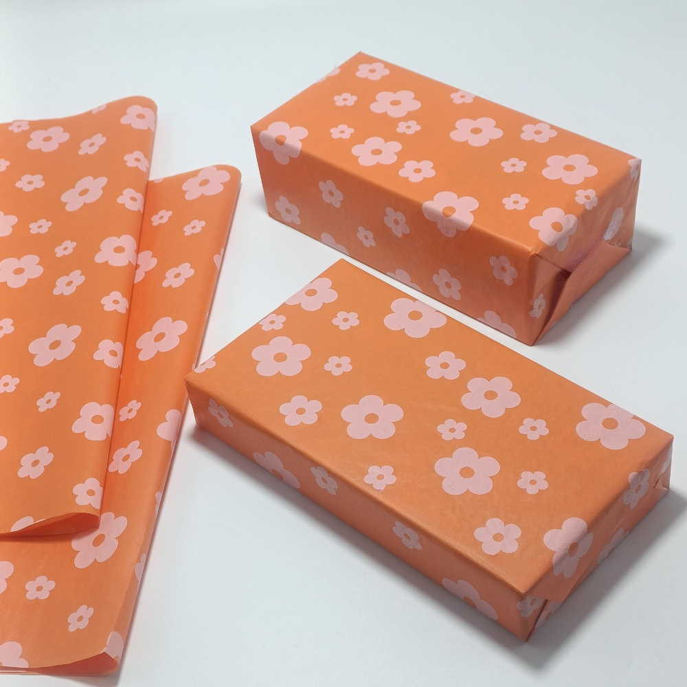 50 Sheets Full Size Brown Tissue Paper - 20x28 Inches Bulk Pack For Gift Wrapping, Crafts, Party Decor
