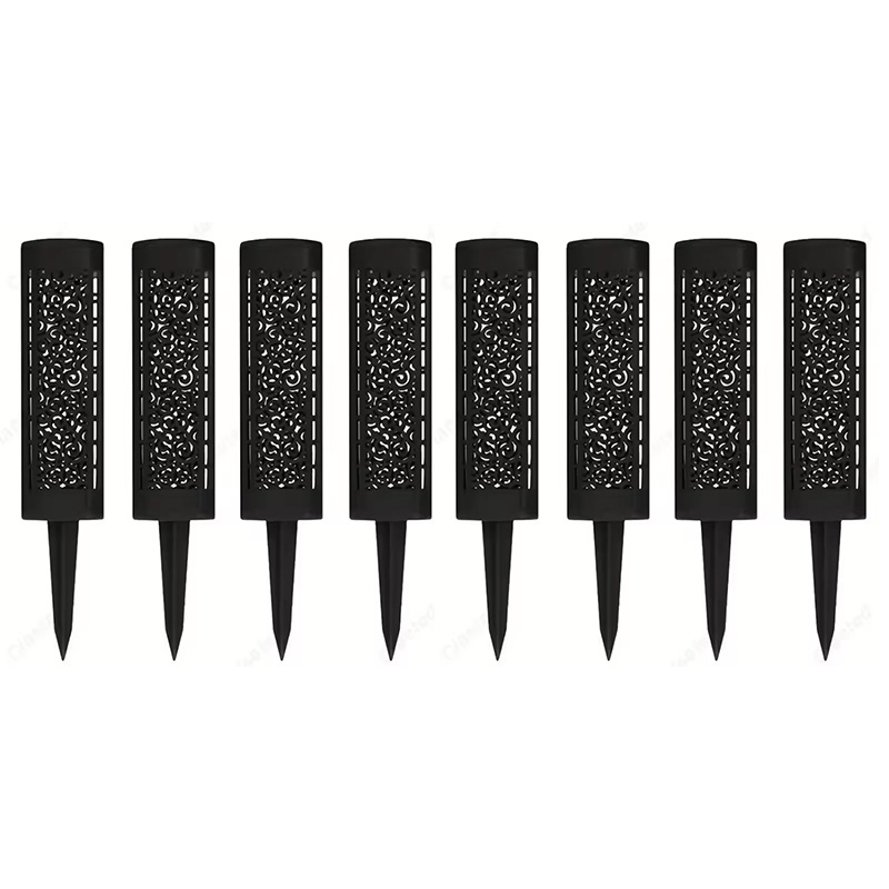 TEMU 4/8pcs Outdoor Solar Landscape Lawn Light, Outdoor Light, Solar Garden Light, Suitable For Passage, Patio, Yard, Lawn, Sidewalk, Deck And
