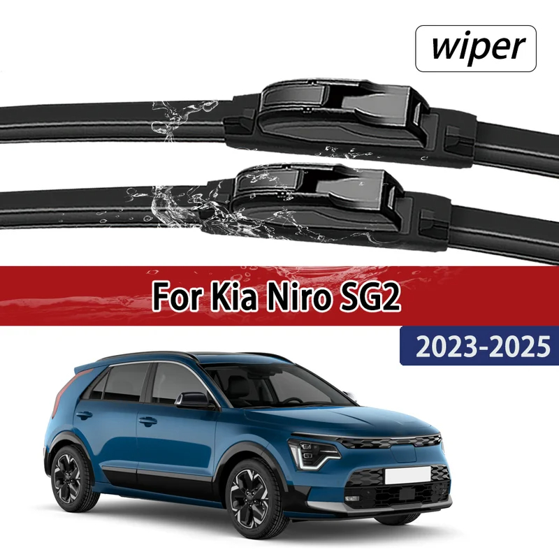 TEMU Lhd For Sg2 2023-2025 Durable Silent Front Wiper Blades Car Windscreen Auto Window