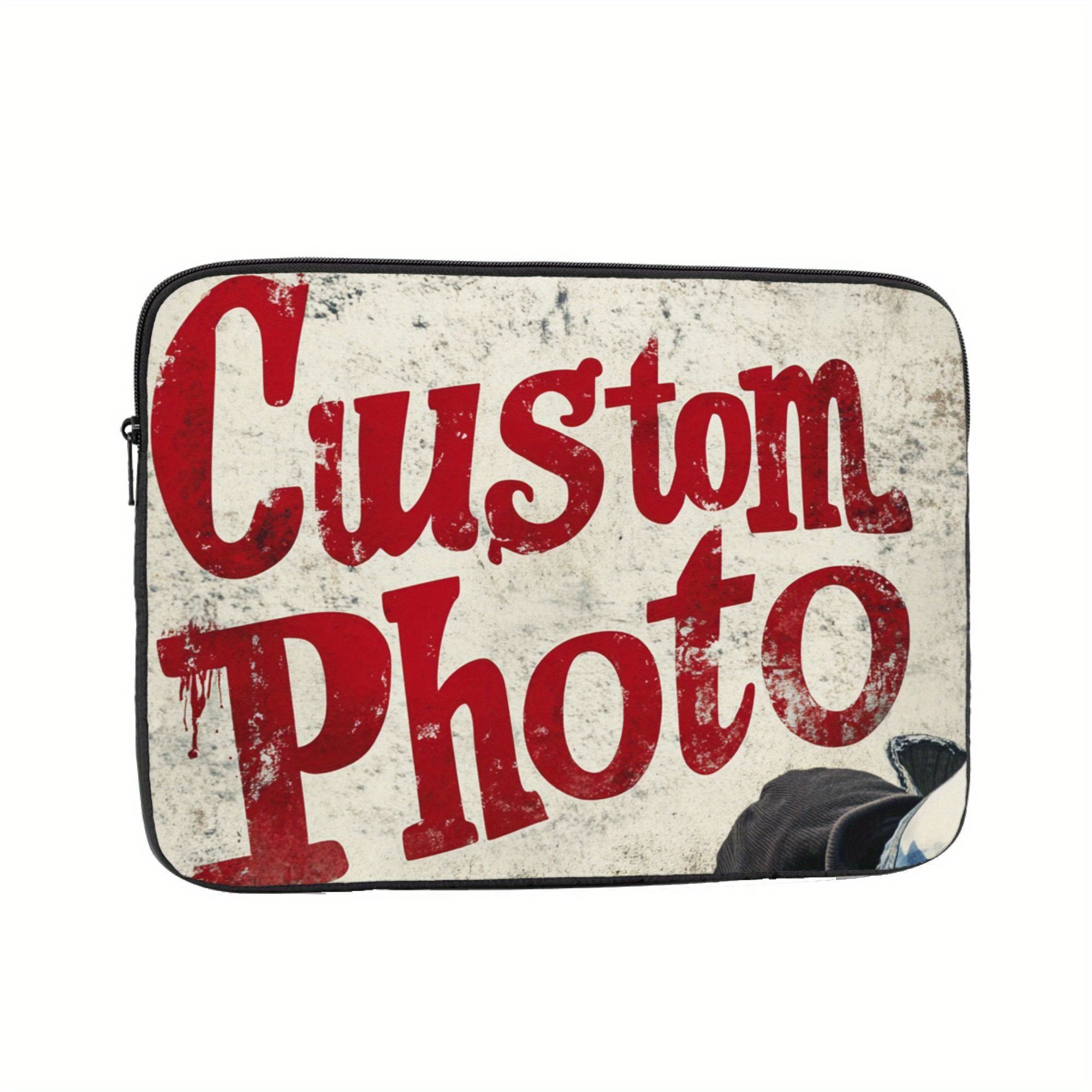 TEMU Picture Custom Personalized Laptop Bag, Custom Photo/image/ Personalized Custom Gift, Picture Custom Gift, Custom Private Label, , Perfect