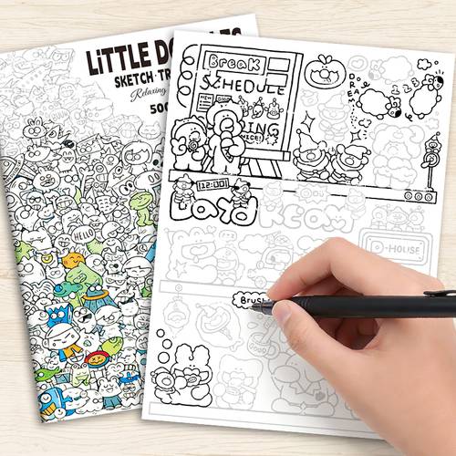 stress relieving sketchbook featuring exquisite doodle patterns for tracing and coloring designed to provide a and creative spiritual you are enthusiast or stress relief
