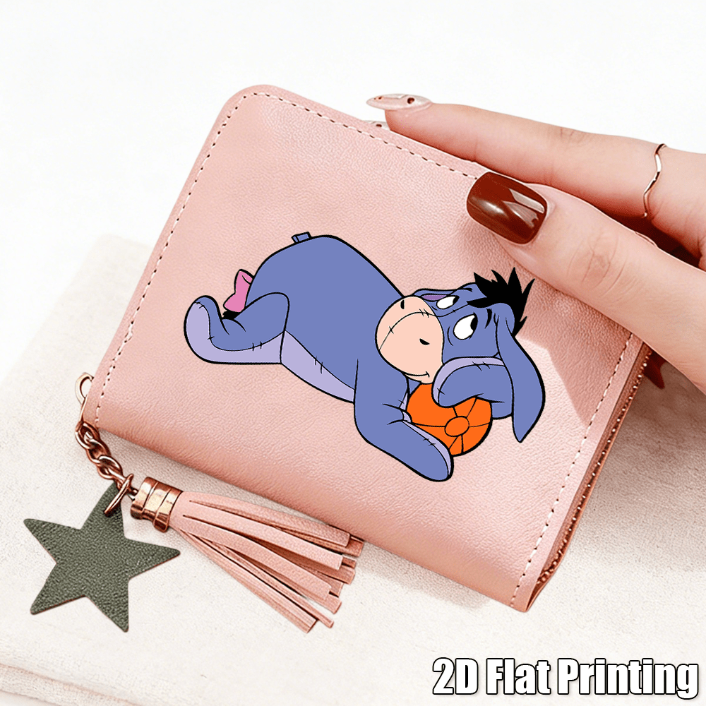 TEMU 1pc Women's Wallet - Exquisite Large Capacity Credit Card Wallet With Zipper Closure, Durable And Stylish