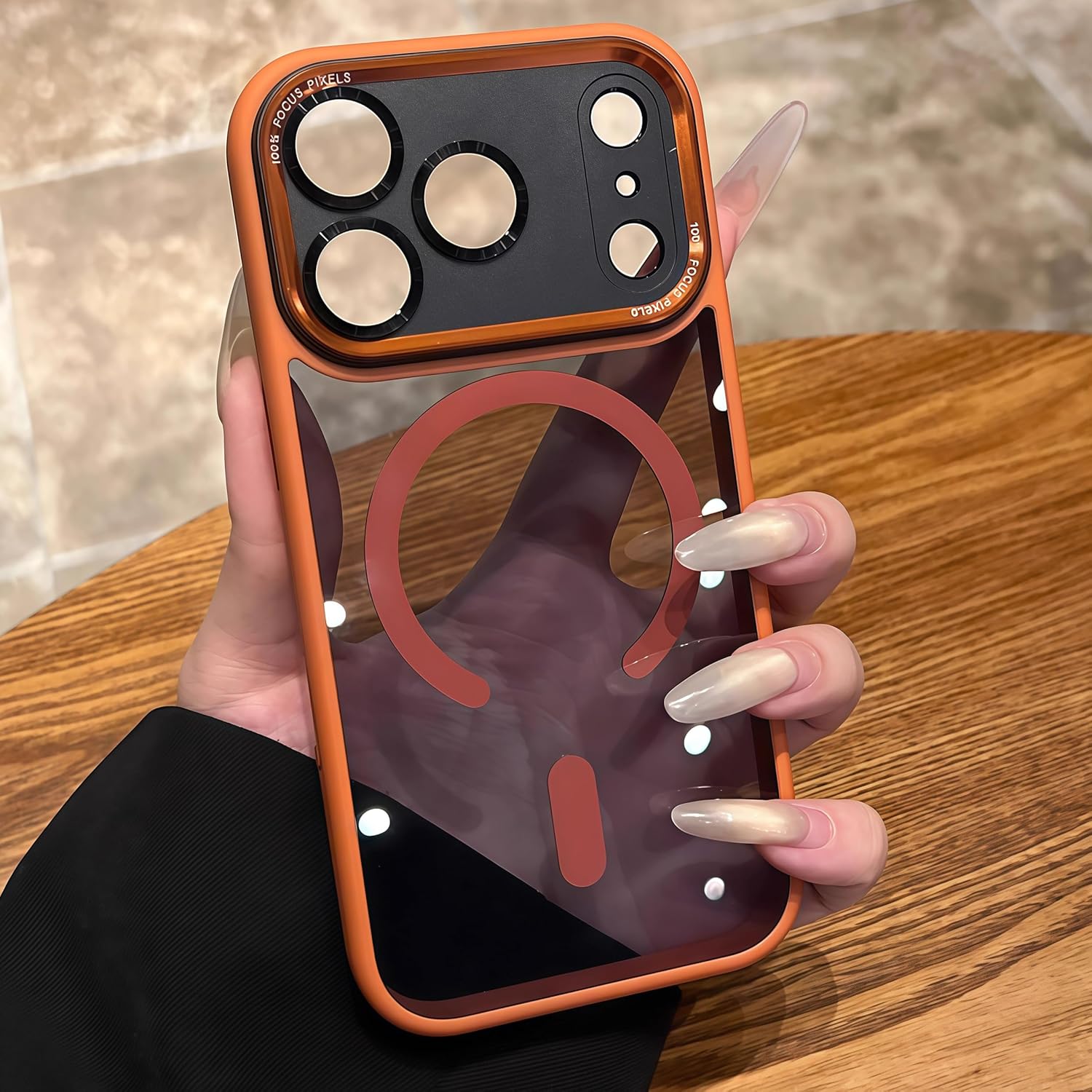 TEMU para iPhone 17/17 Air/17 Pro/17 Pro Max/16/15/14/13//Pro/Pro Max, Control de Cámara, Compatible con , de Cámara Metálico a Prueba de Golpes,