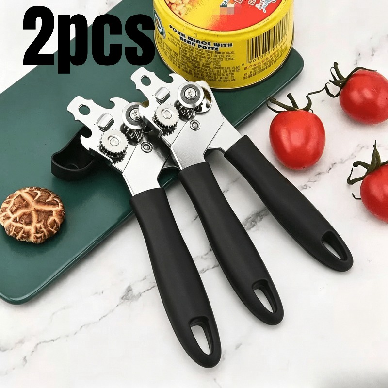 TEMU Powerful Manual Can Opener, Non-slip Effortless , For Seniors Weak Hands Arthritis, Multi-functional Kitchen Gadget, Christmas Party Supplies,