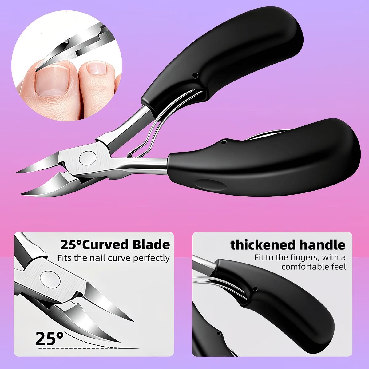 11pcs Heavy Duty Pedicure Set for Men