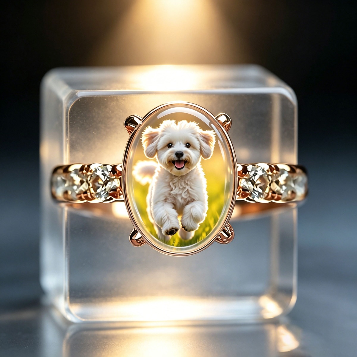 Women's Cute Sunshine Grassland Persian Pattern Fashion Ring