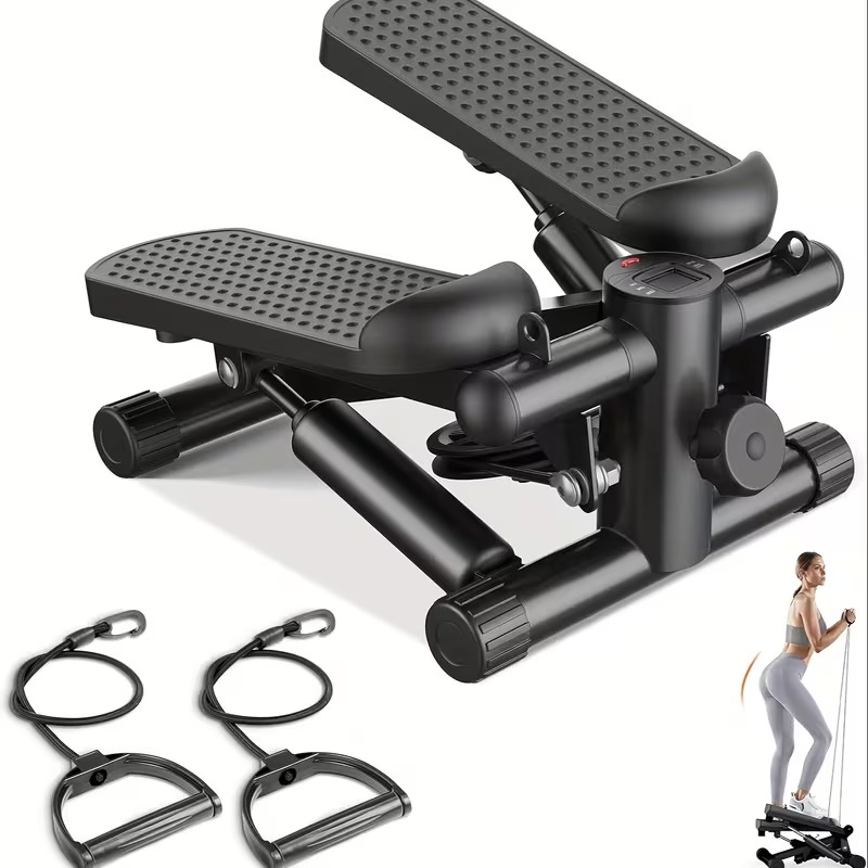 TEMU Mini Stepper With , Compact , Full-body Workout With Twisting Motion, Portable Fitness Equipment With -pound Weight Capacity