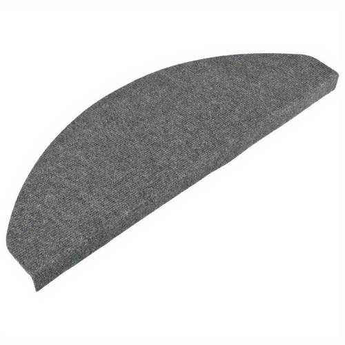 15pcs gray self stair treads 25 x9 non slip carpeted stair mats for safety durable comfortable design stair treads non slip