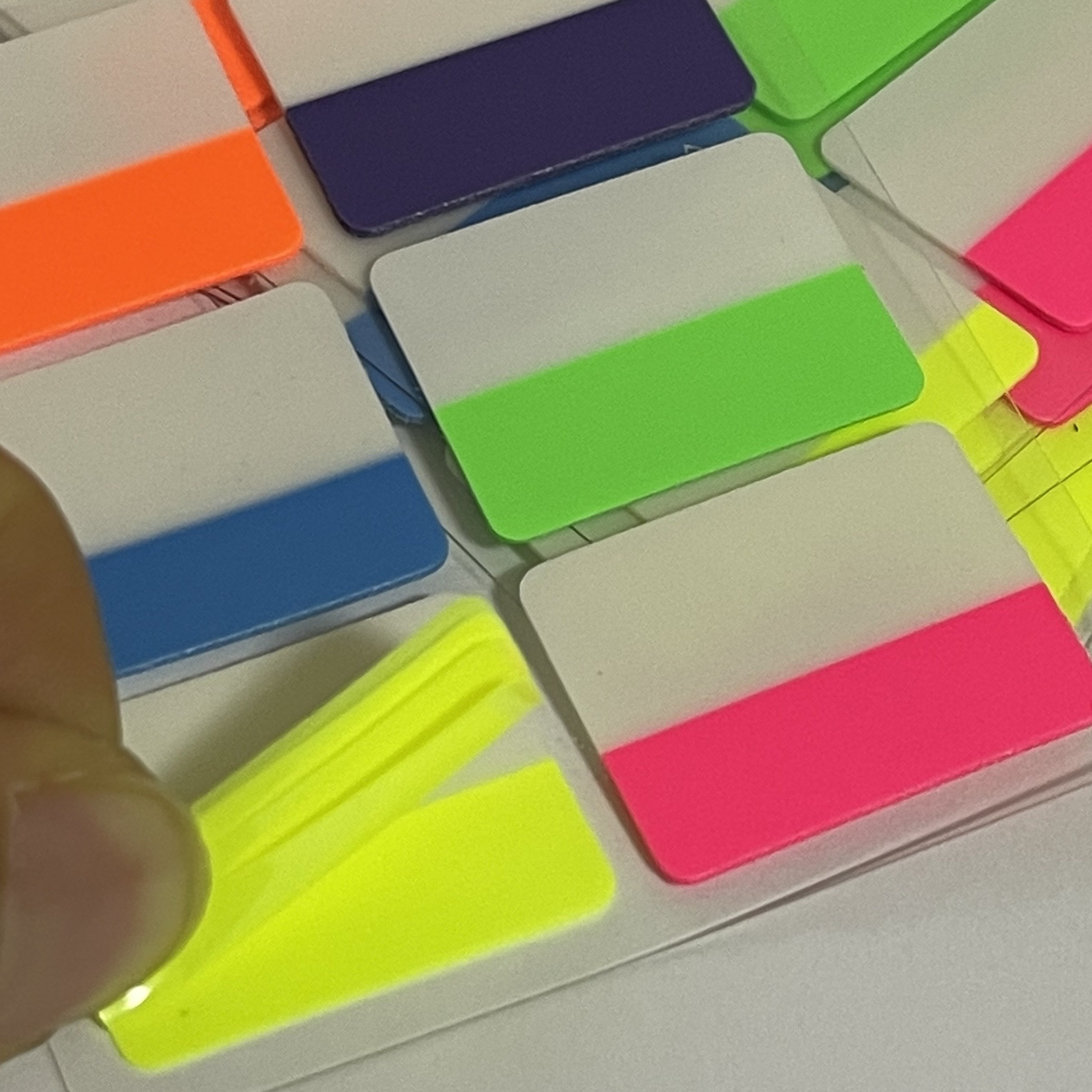 clear sticky notes sold on Temu Philippines