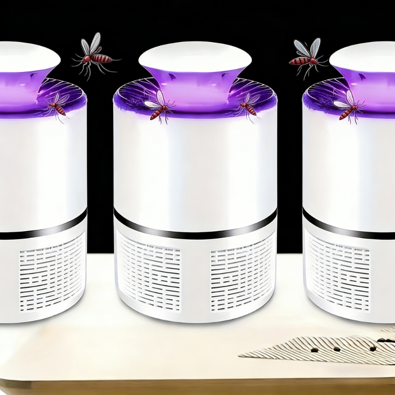 3-Pack AOCIWE Silent Mosquito Killer - USB-Powered Automatic Insect Repellent Suitable for Indoor/ Use with Blue Flame Effect, Low-Voltage Operation, Compact Bug Zapper for Bedroom, &, USB-Powered Device