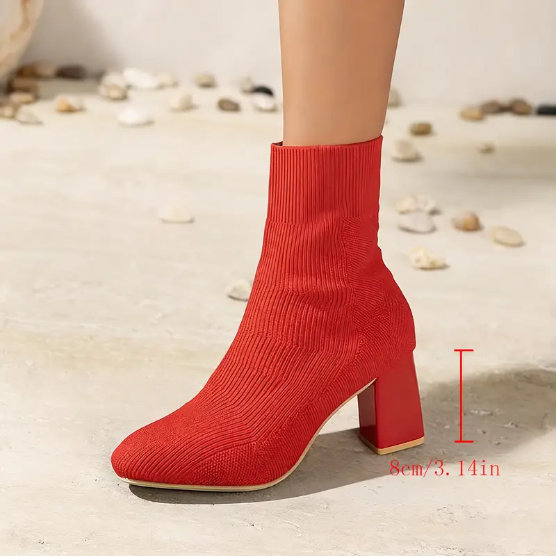 ladies ankle boots for dresses Wavsuf Womens Dress Shoes Wide Width Low Heel Winter Short Ankle-High with Zipper Black Boots Size 42