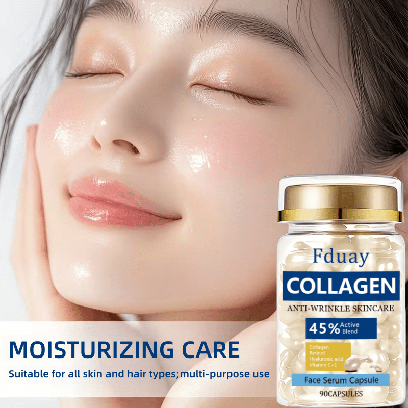1 buc/2 buc Hidrateți rapid cu această cremă, fuziune de colagen și retinol, îmbogățită cu acid hialuronic și vitamina C pentru hidratare și nutrienți imediat, promovând o piele mai fermă și mai moale