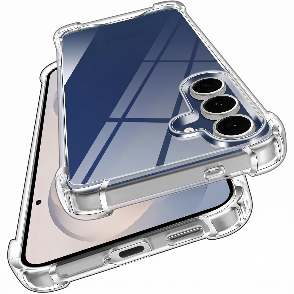 TEMU Coque de téléphone : Étui compatible avec for Samsung S26 FE S25 FE 5G 2026, cristalline, souple et antichoc, coque de