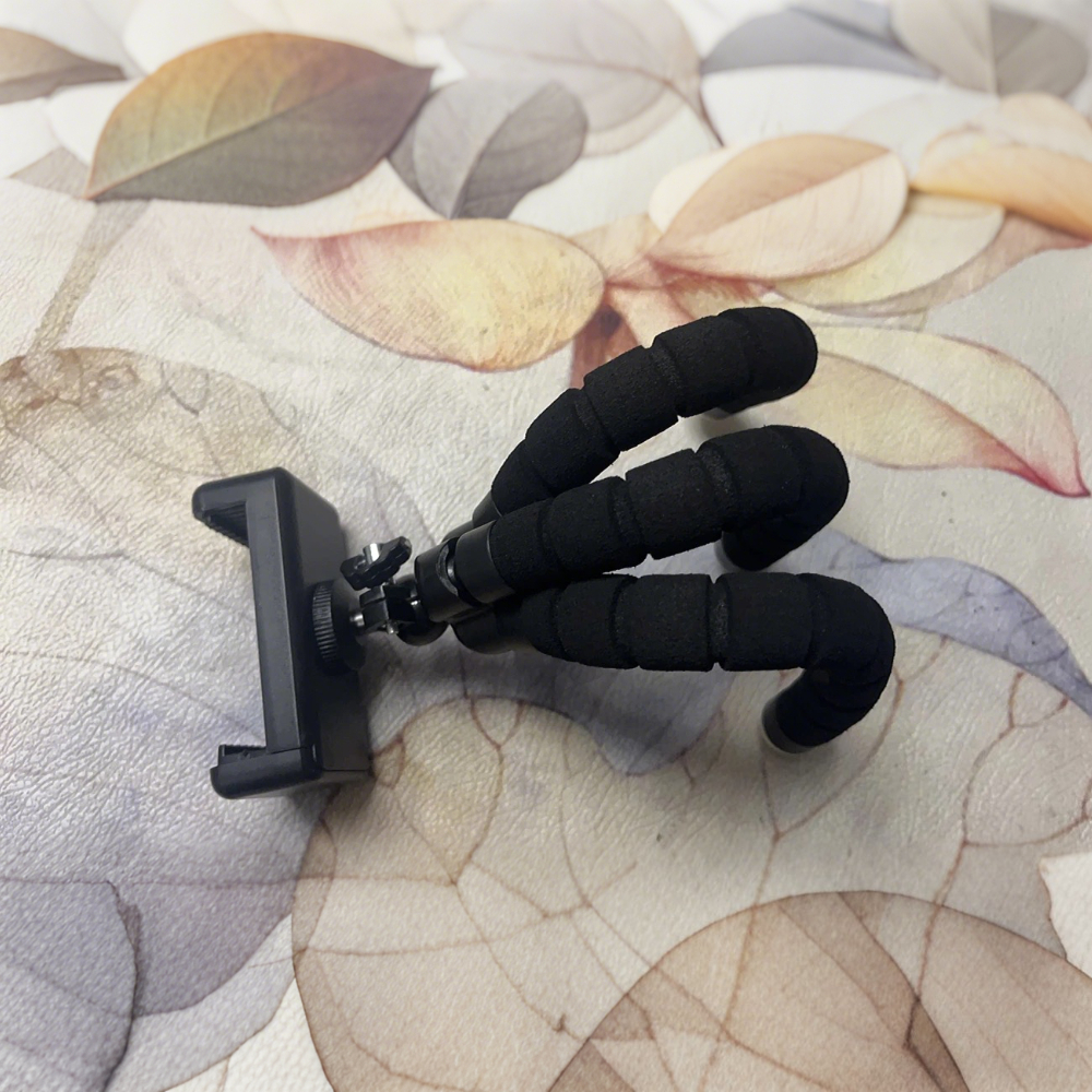TEMU Octopus Tripod Portable Travel Phone Stand Handheld Gimbal Stabilizer Single Tube Macro Universal Tripod Professional Vlog Desktop Photography