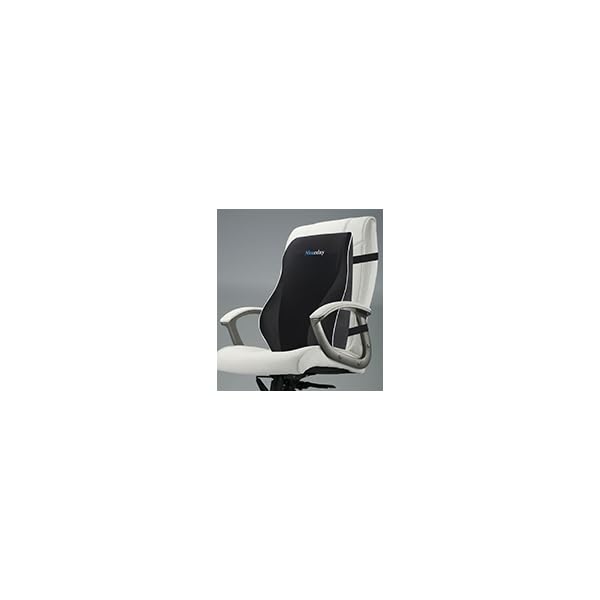 ergonomic lumbar support pillow for office chair & car - posture-  back cushion with spinal  , lower back relief, desk, gaming chair - non-slip base, no power needed - ideal for home, office, travel - black, backrest pillow, contoured design, durable construction, home users, hand wash only, office workers Product details 6