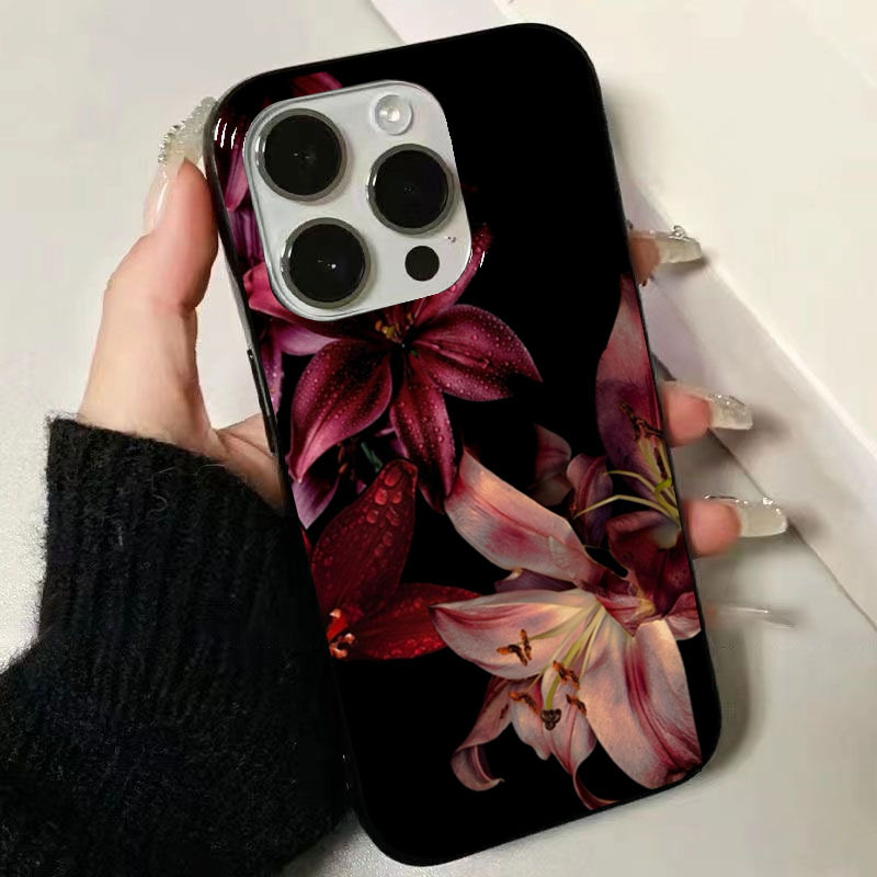 TEMU Phone Case - Elegant Phone Case, Suitable For Iphone 11 12 13 Pro 16e Cover For Iphone 17 Pro Max 17 Air Xr X Xs 7 8 Plus Se2 Protective Soft
