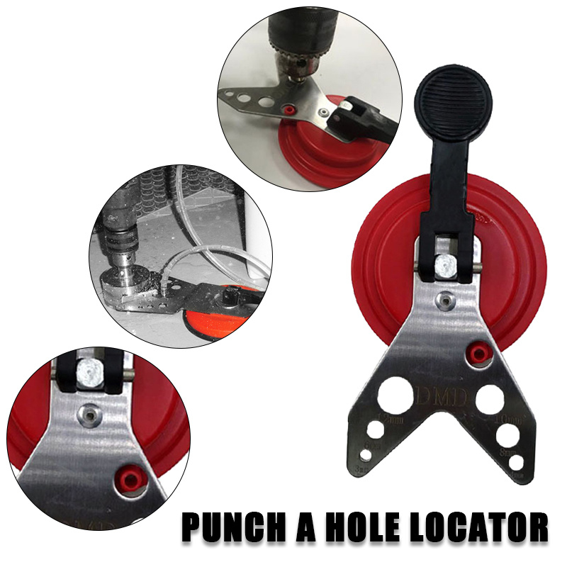 

Suction Cup Drill Guide For Ceramic, Glass & Stone - Adjustable Positioning Tool