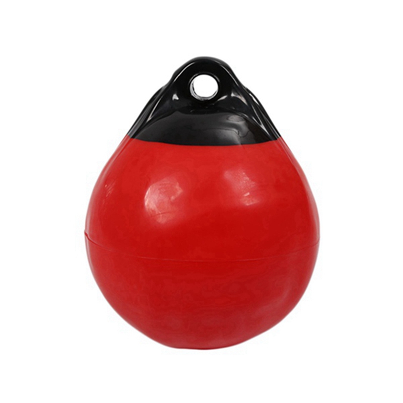 TEMU Heavy Duty Inflatable Pvc Marine Buoy - Red Round Anchor Ball Suitable For Boat Dock Bumper, Mooring Protection, Water Ball For , Yachts, ,