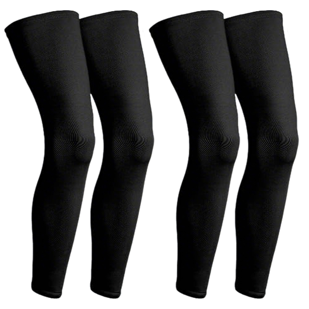 E-shop 2 Paar Thermische Beinwärmer, Über-Knie-Elastische Beinlinge für Herren Damen, Wintersport Laufen Radfahren Wandern, Unisex Weihnachtsgeschenk