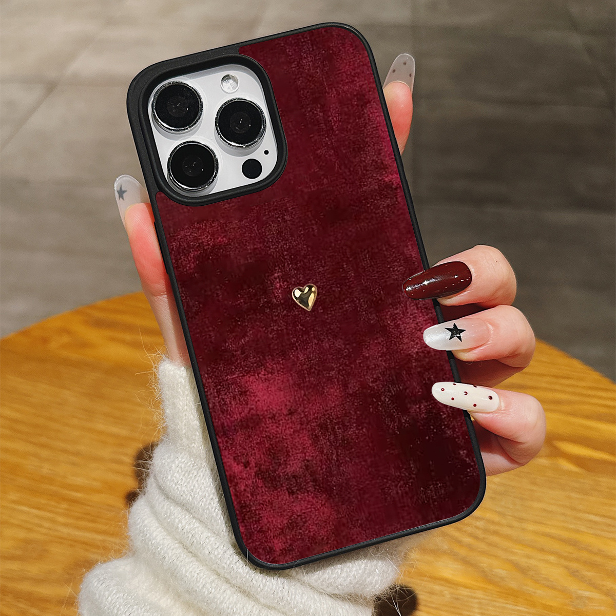 phone case velvet sold on Temu United States