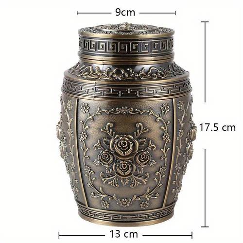 keepsake container for ashes metal small animal urn