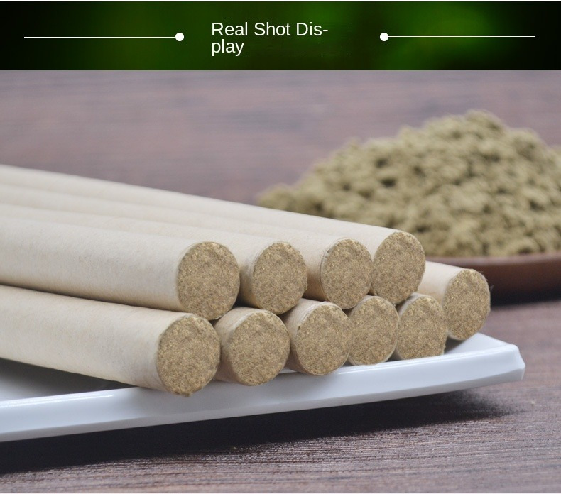 10-pack box of Qichun Chen Ai Chuan (a type of traditional Chinese medicine) - Ai acupuncture for health preservation and wellness care. Qichun Ai Chuan (a kind of traditional Chinese medicine) - 10-year-old Ai herb Ai Chuan. Suitable for home care and wellness preservation.
