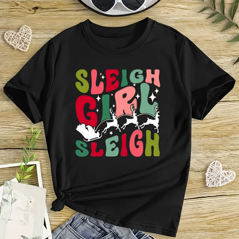 

' 100% ' ' Christmas T- - , Regular Fit Tee For Kids 12 - /