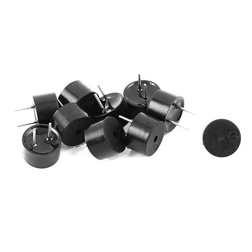 9mmx5 5mm 12v electronic alarm pcb panel mounting passive buzzer sounder pack of 10
