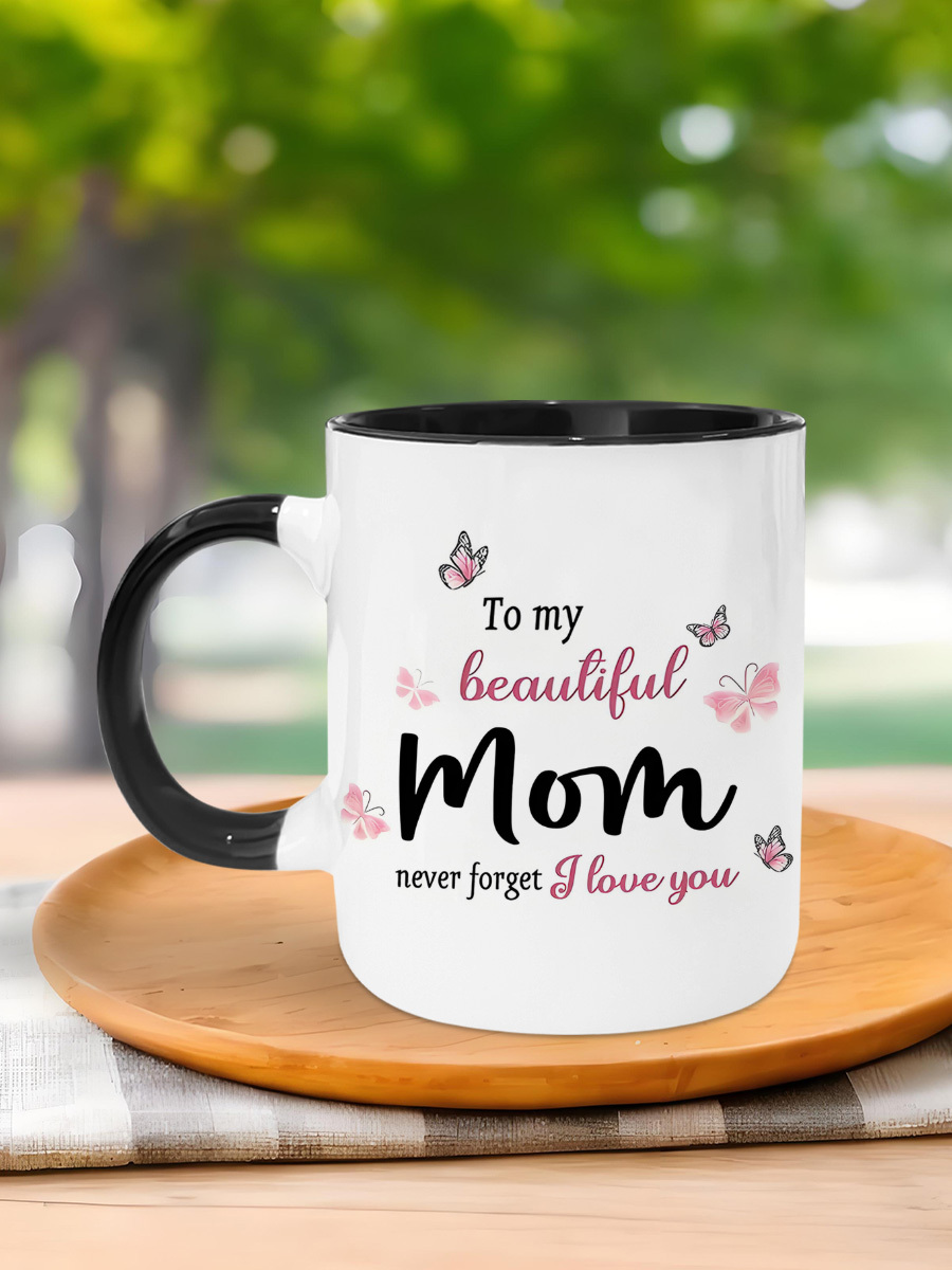 1pc   mug suitable for mom elegant ceramic coffee tea   with   ideal gift for mothers day for     mum mama Product details 1