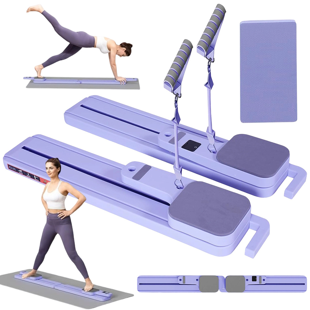 7-in-1 Design, It Integrates An Abdominal Training Board, Pilates Equipment, Leg Trainer, Stepper, Arm Trainer, Resistance Band, And Glute Trainer Into 1 Unit