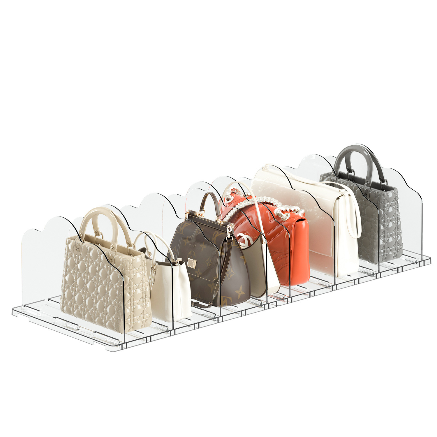 shelf divider for closet adjustable frame separators adjustable purse organizers shelf partition handbag separators clear bookshelf partition separators suitable for the room office shelf dividers