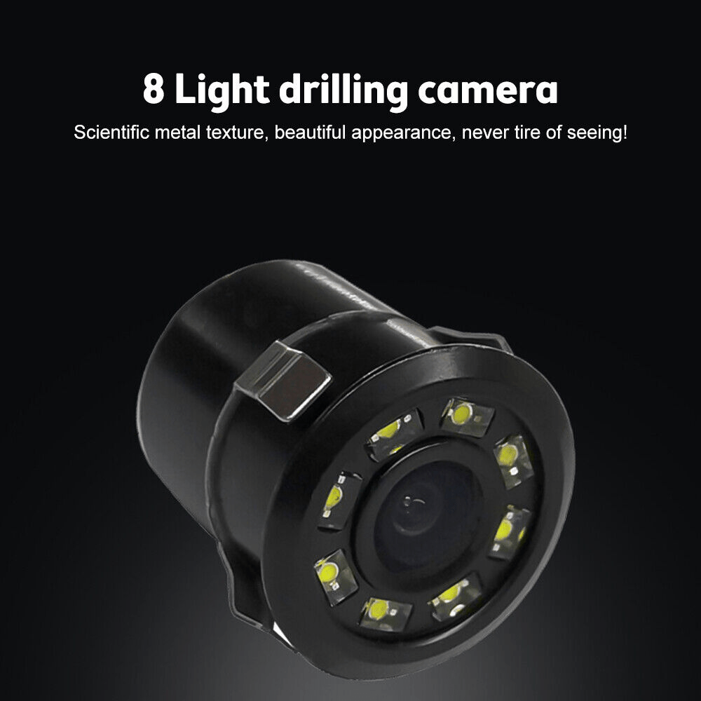 camera de spate pentru mașină skshicpc,   8 lumini led, vedere nocturnă clară, ușor de instalat, ocupă spațiu, stil - potrivit pentru sedane, suv-uri, camionete - nu necesită baterii. Detaliile articolului 4
