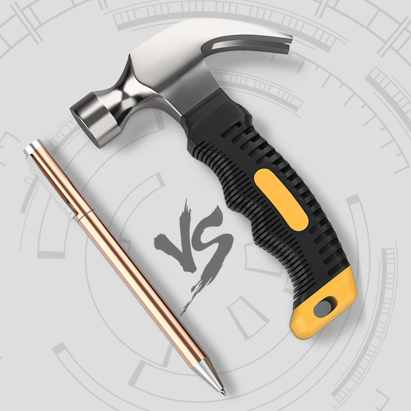 1pc Mini Rubber Grip Hammer, High Carbon Steel, Portable Claw Hammer for Home Use, Woodworking Nail Puller 10 1pc Mini Rubber Grip Hammer, High Carbon Steel, Portable Claw Hammer for Home Use, Woodworking Nail Puller