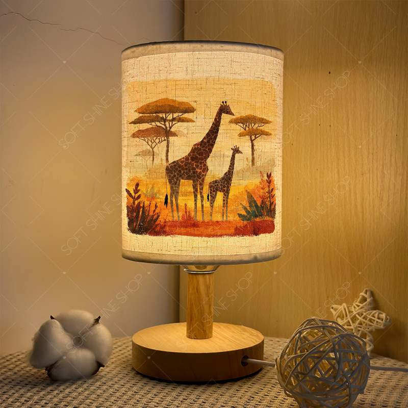 TEMU 1pc Bohemia Desk Lamp, Dormitory, Bedroom Lamp, Indoor Led Lighting Room Lights, Usb Power Supply, Office Use Living Room Decorative Light