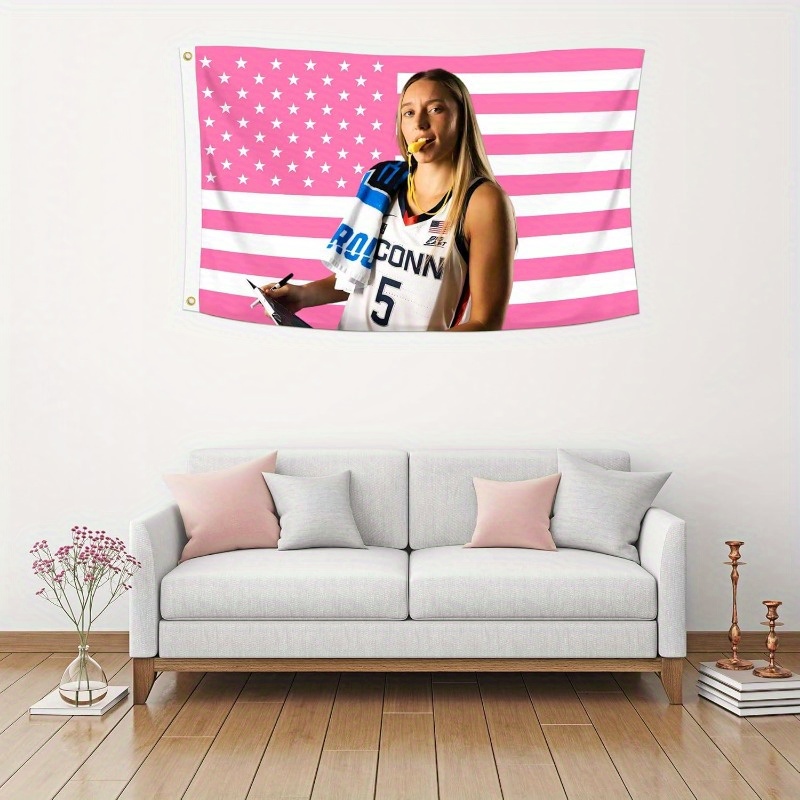 1pc 3x5 Foot Paiges Decorative Bueckers Flag Stitched with 2 Grommets for Indoor Outdoor College Dorm Room Wall Hanging Porch Decoration 4X6ft Grommets' Color Random