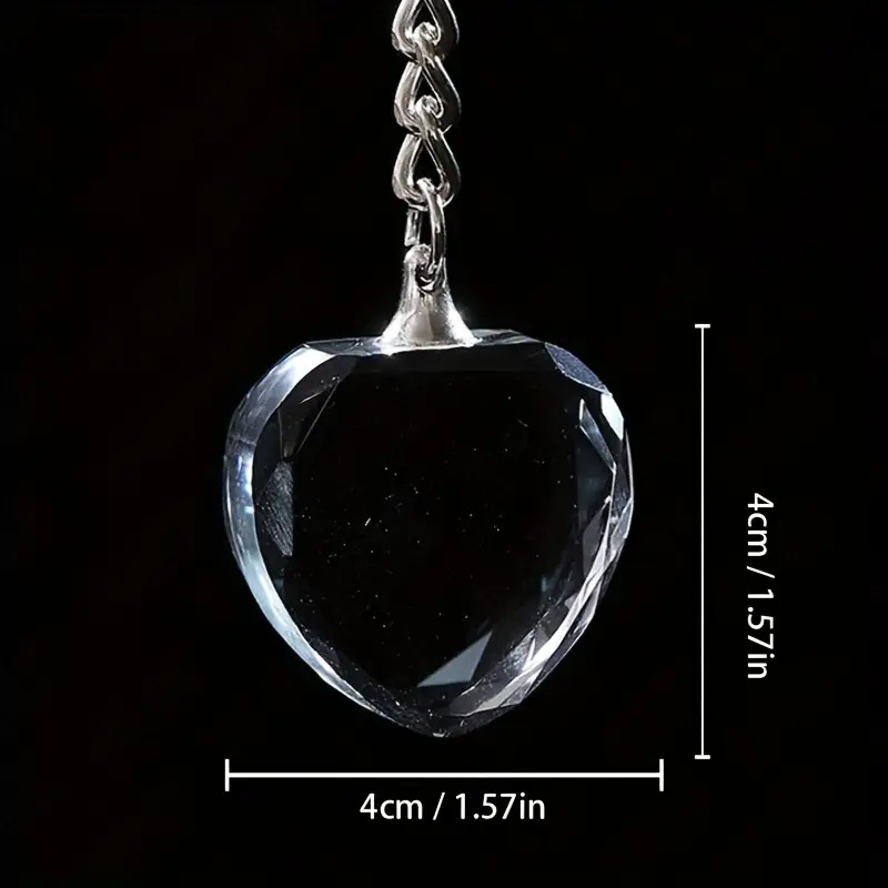 TEMU Collier cœur avec photo personnalisée gravée au laser - Pendentif blanc artificiel personnalisé pour la Saint-Valentin, la Fête des Mères -