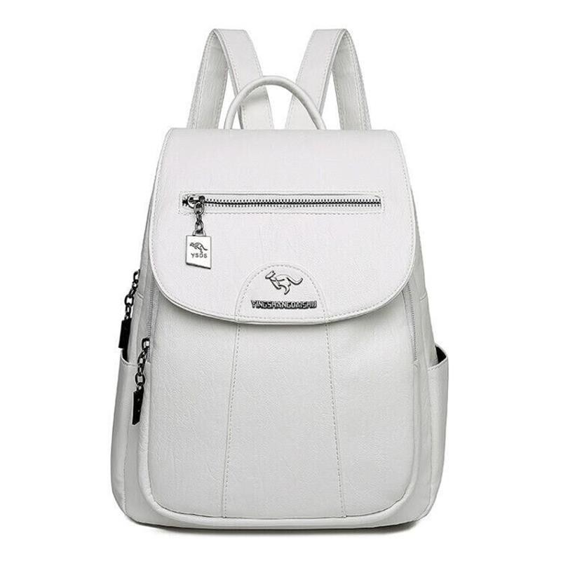 Women Backpack Synthetic Shoulder Bag Casual Travel Ladies Female Bag
