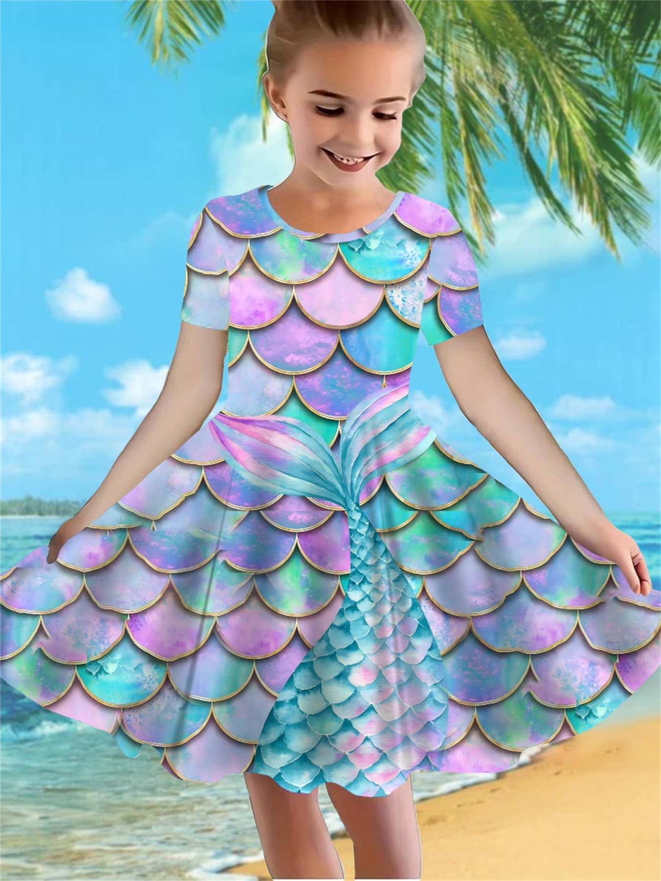 chinese dress ladies Deluxe Mermaid Costume main image 1