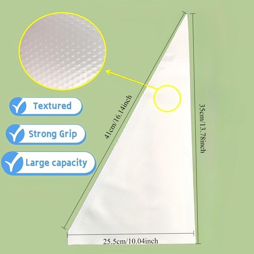 TEMU Thickened 100-pack, Disposable Thickened Plastic Piping Bags With Nozzles - Individually Packaged, Bags For Cake Decorating, Cupcakes - Bulk