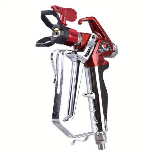 airless paint spray gun high pressure 4000 psi with reversible 517 nozzle swivel joint for airless paint sprayers zt pro