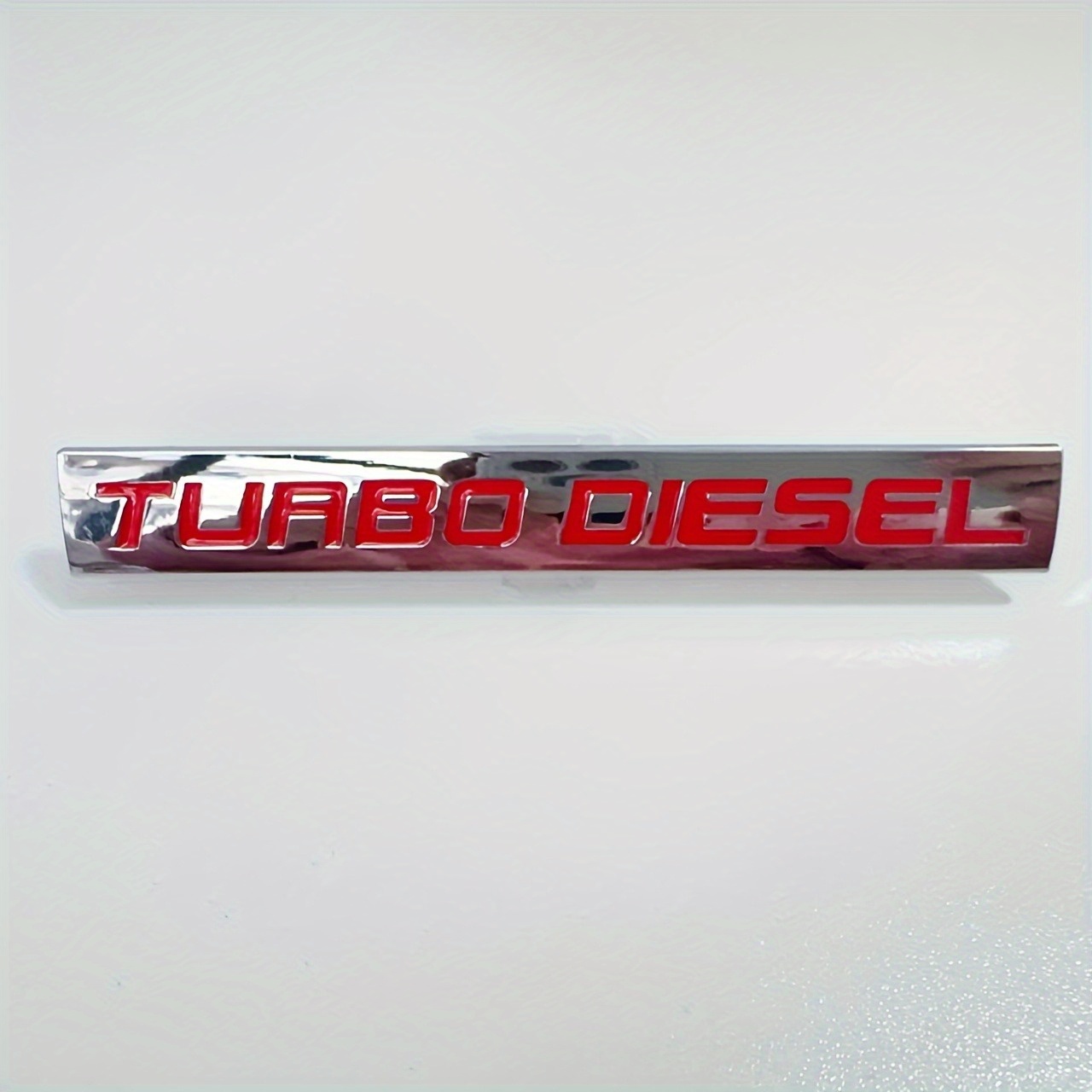 TEMU Turbo Metal Sign - High- & Black Automotive Decoration With Lettering, Durable Metal Construction, Fit For Vehicles & Trucks, Truck Accessories,