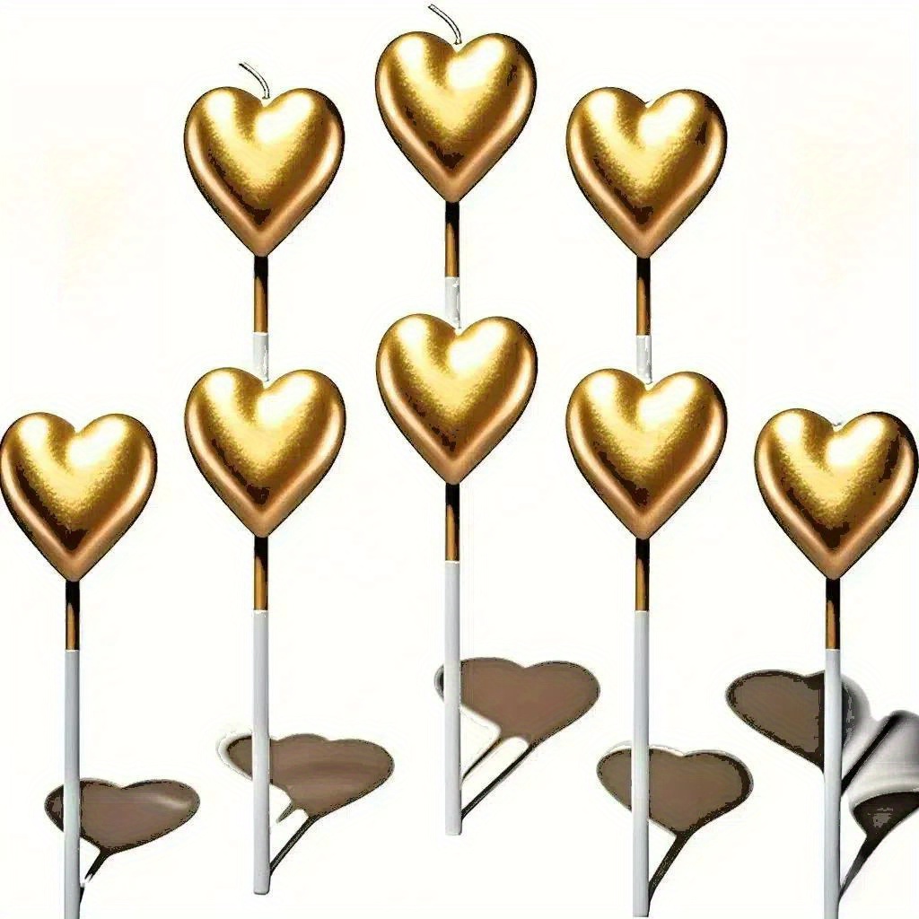 8pcs Small Birthday Candles, Suitable For Birthday, Valentine's Day, Halloween And Christmas