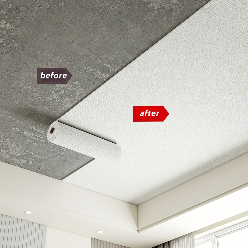 Of Self-adhesive Ceiling Film, 50cm Wide And 10m Long (19.68 Inches Wide And 393.7 Inches Long), Specifically Designed For Soundproof Walls And Ceilings