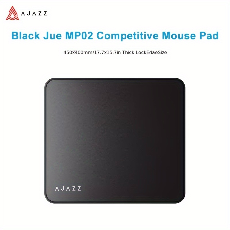 Ajazz Non-slip Gaming & Office Mouse Pad Compatible For Pc/laptop - Heavy-duty Thick Edges, High-density Wrist Rest Desk With -slip Base, Computer Computer Desk Accessory (small/ Size Options)
