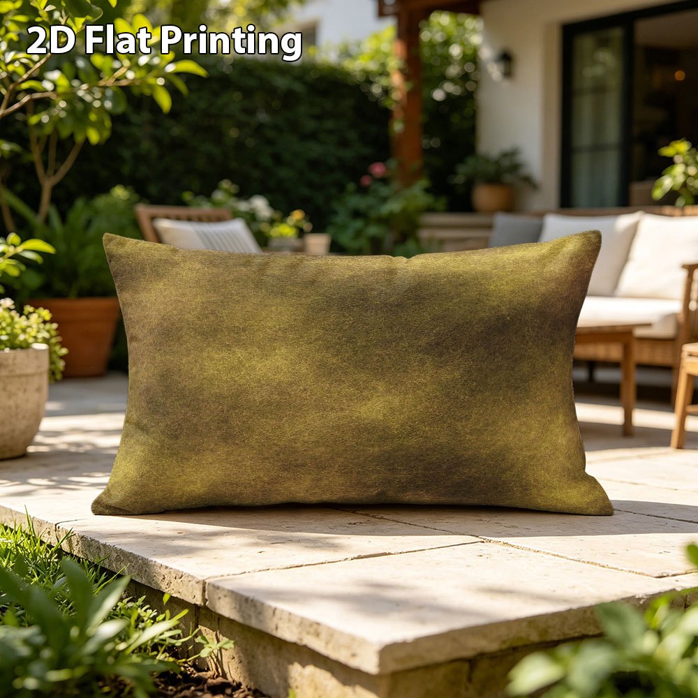 TEMU 1pc 1pcs Green Distressed Print Zipper Closure Pillow Cover - Contemporary Suitable For Outdoor/ Decorative Case, Machine Washable Suitable For,