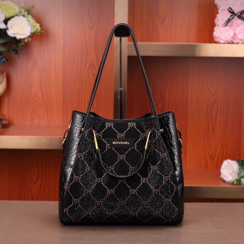 

New Trendy Handbag, Fashionable Large Capacity Bucket Bag, One-shoulder, Armpit Women'